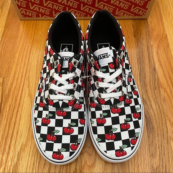 Vans Doheny Cherry Checkered Women’s Sneakers - Picture 3 of 6